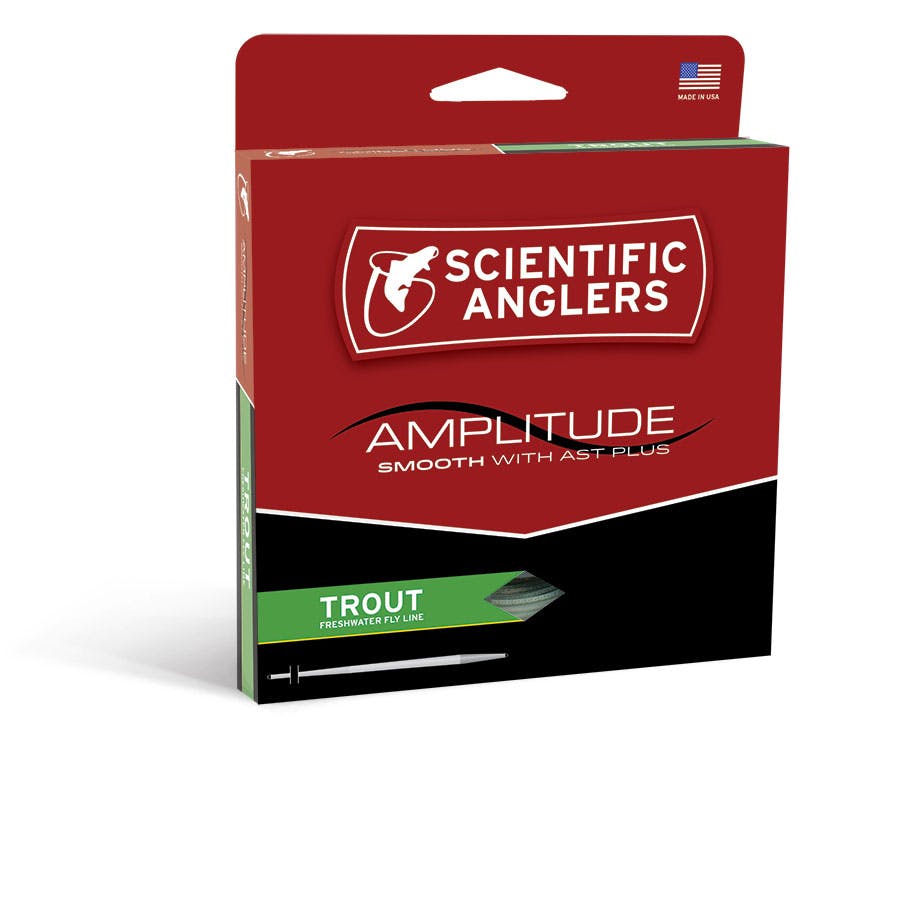Scientific Anglers Amplitude Smooth Trout Freshwater Fly Line · WF · 5 wt · Floating · Celestial Blue - Bamboo - Blue Heron