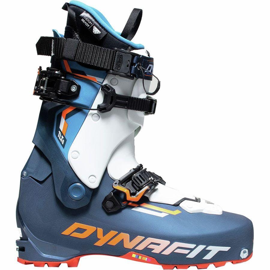 Dynafit Tlt8 Expedition Cr Men's Alpine Touring Ski Boots  In Poseidon/fluo Orange Size 30.5 · 2022