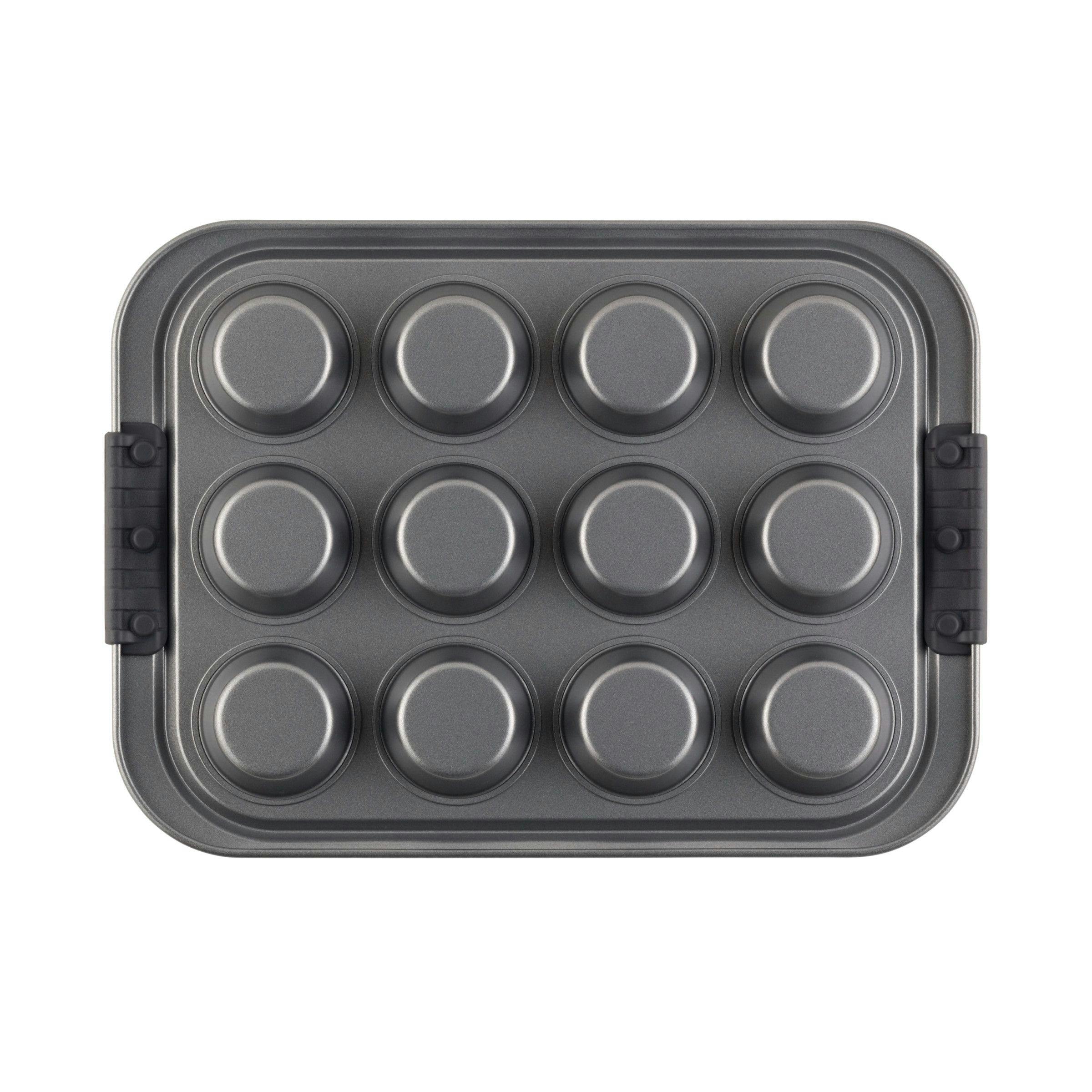 Circulon Bakeware Nonstick Muffin Pan, 12-Cup, Gray - Bed Bath & Beyond -  7469151