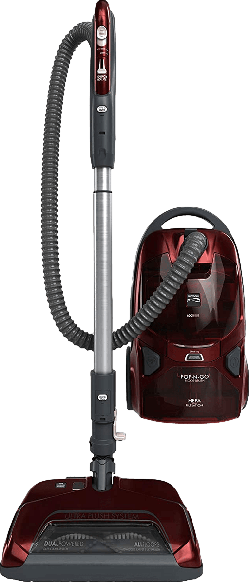 Kenmore Pet-Friendly Ultra Plush Bagged Canister Vacuum Cleaner
