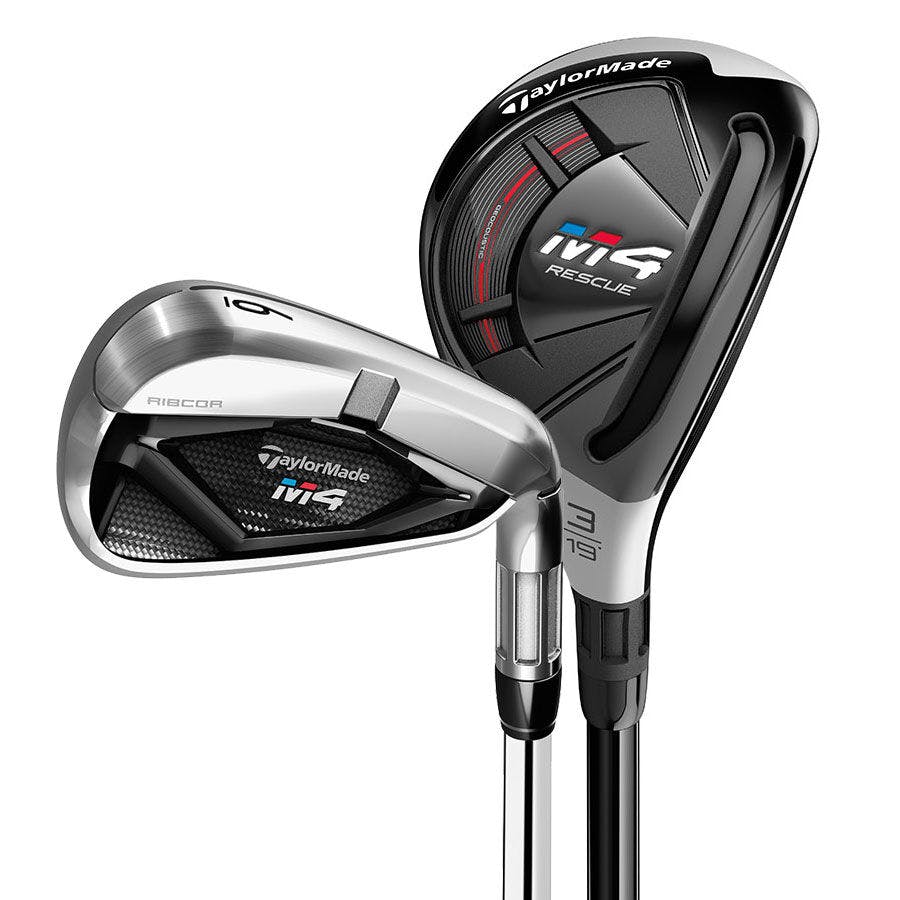 TaylorMade M4 Combo Set · Right Handed · Graphite · Senior · 4H,5H,6-PW