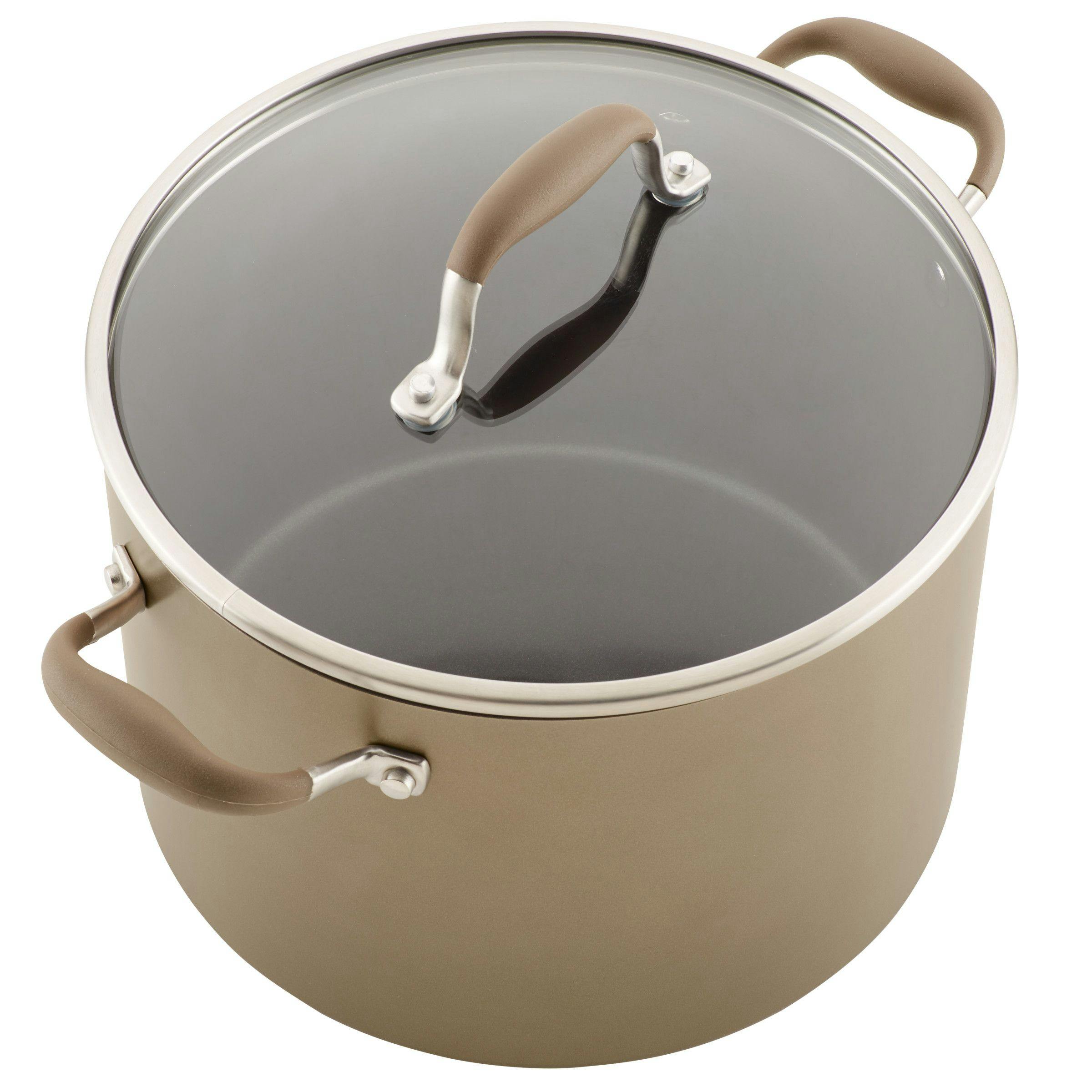 OXO Good Grips 6 qt. Hard-Anodized Aluminum Nonstick Stock Pot in