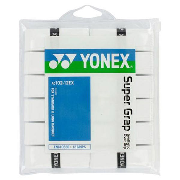 Yonex Super Grap Overgrip (12x) (White)
