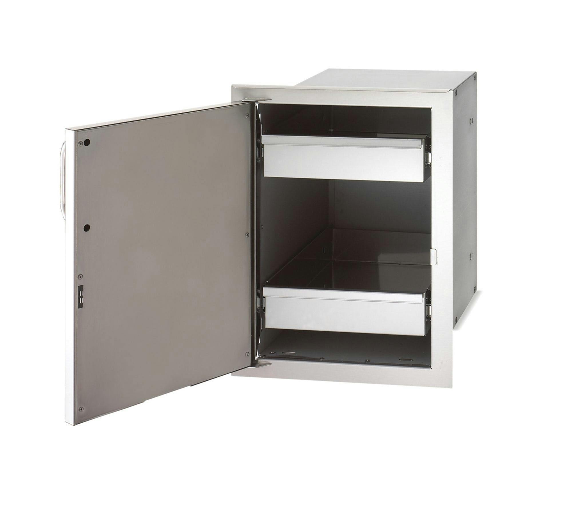 Fire Magic Select Enclosed Cabinet Storage with Drawers