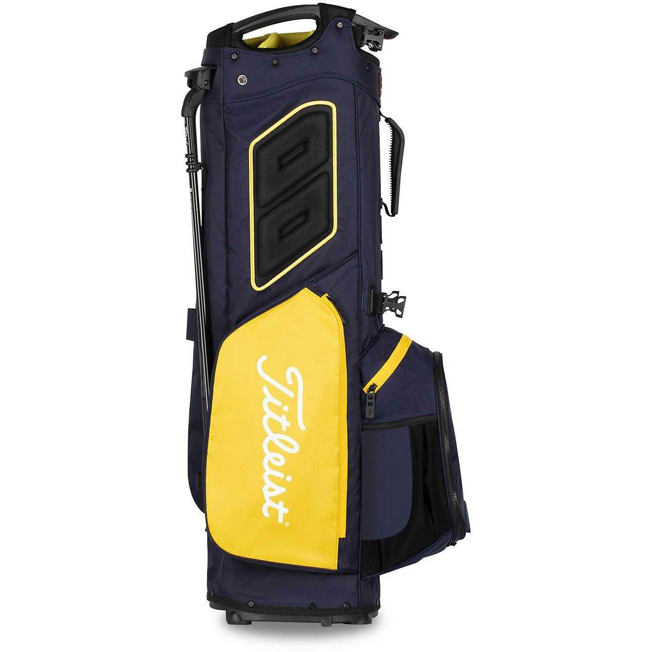 Titleist 2022 Hybrid 5-Way Stand Golf Bag · Navy / Canary