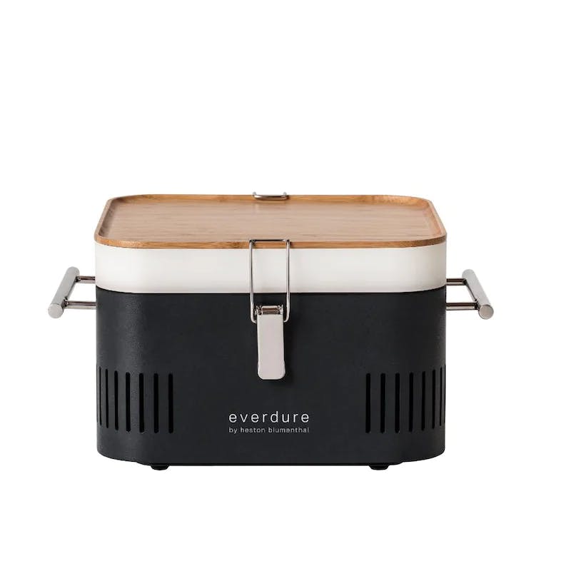 Everdure By Heston Blumenthal CUBE Portable Charcoal Grill · Graphite · 17 in.
