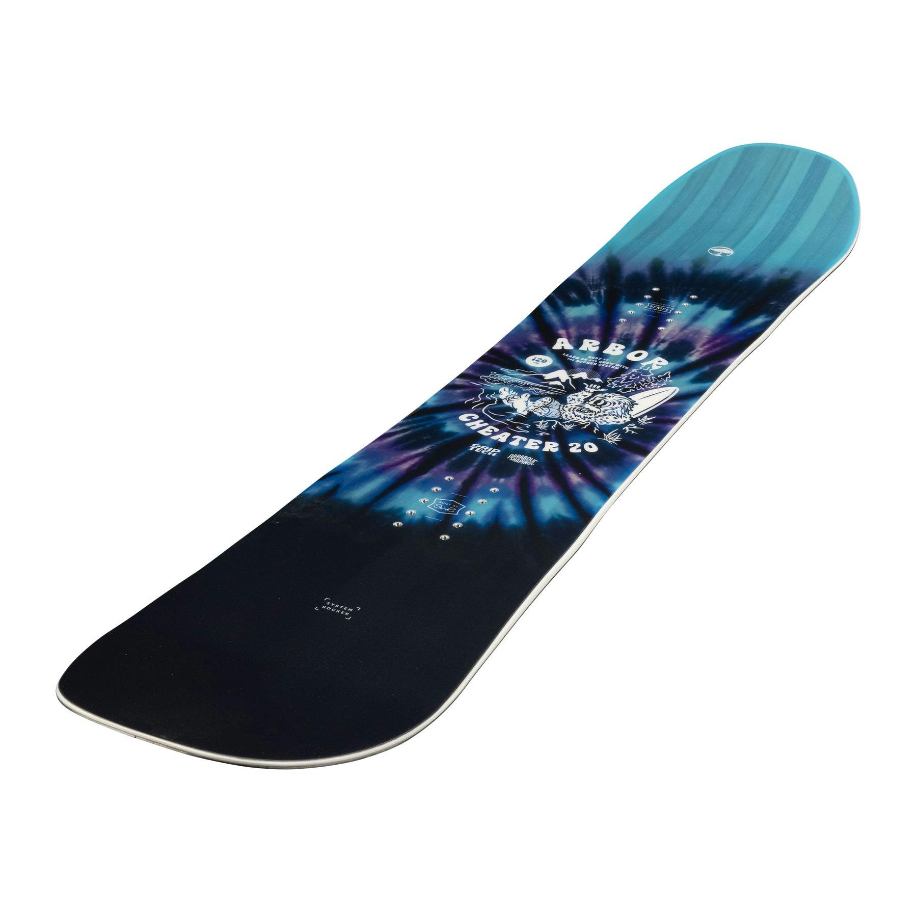 Arbor Cheater Rocker Snowboard · Kids' · 2024 · 130 cm