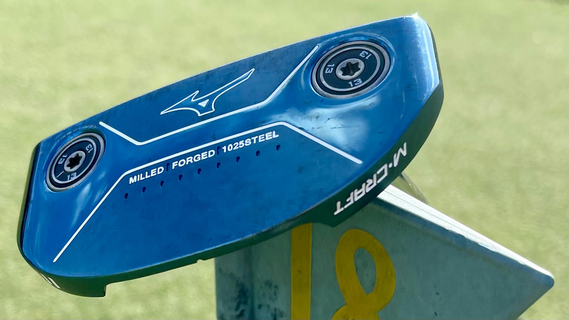 Close up of the The Mizuno M.Craft Type III Putter.
