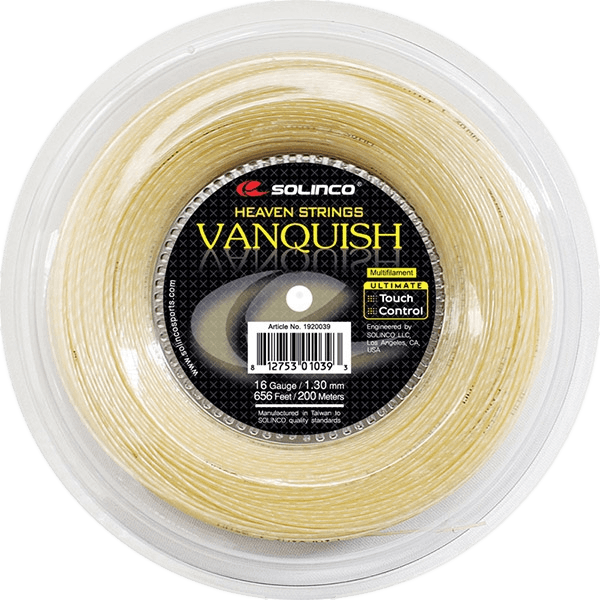 Solinco Vanquish String Reel · 15L · Natural