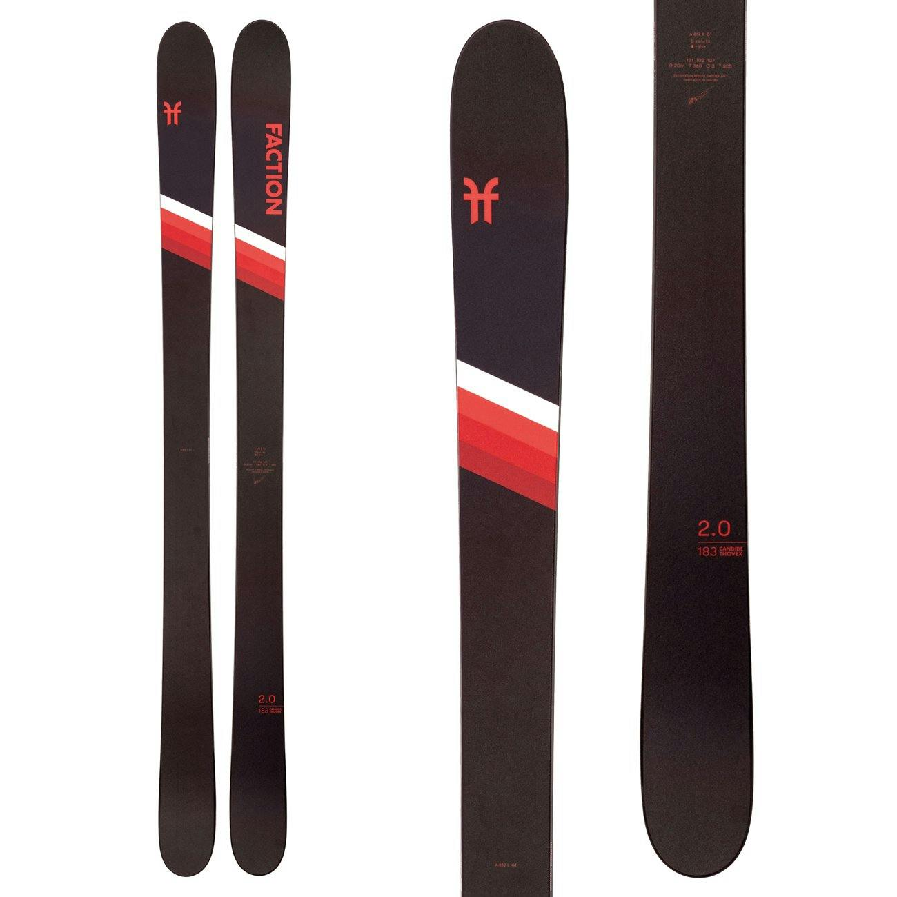 Faction Ski Candide 2.0 Skis Black | Curated.com