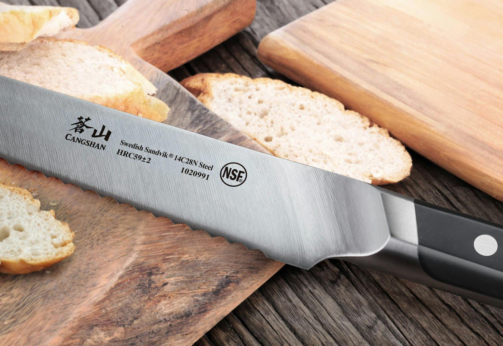 Cangshan TC Series Bread Knife, 8"