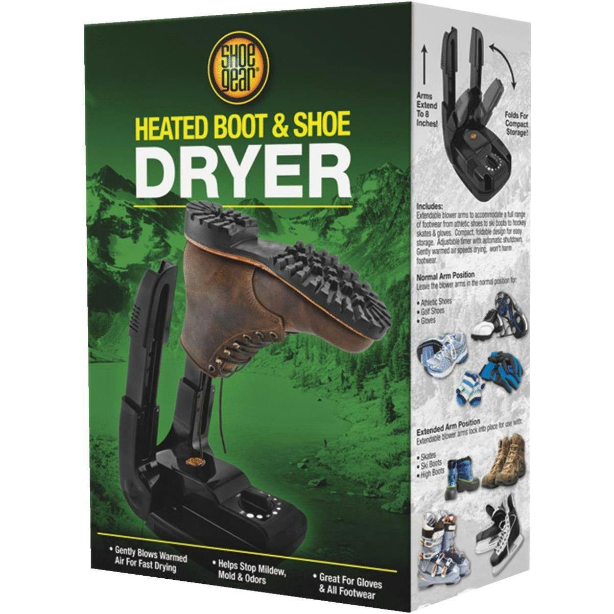 Shoe Gear Shoe & Ski Boots Dryer