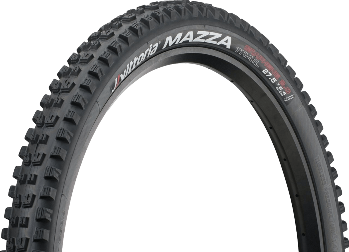 Vittoria Mazza Trail G2.0 Trail TNT MTB Tire · Anthracite/Black · 27.5 x 2.4 in