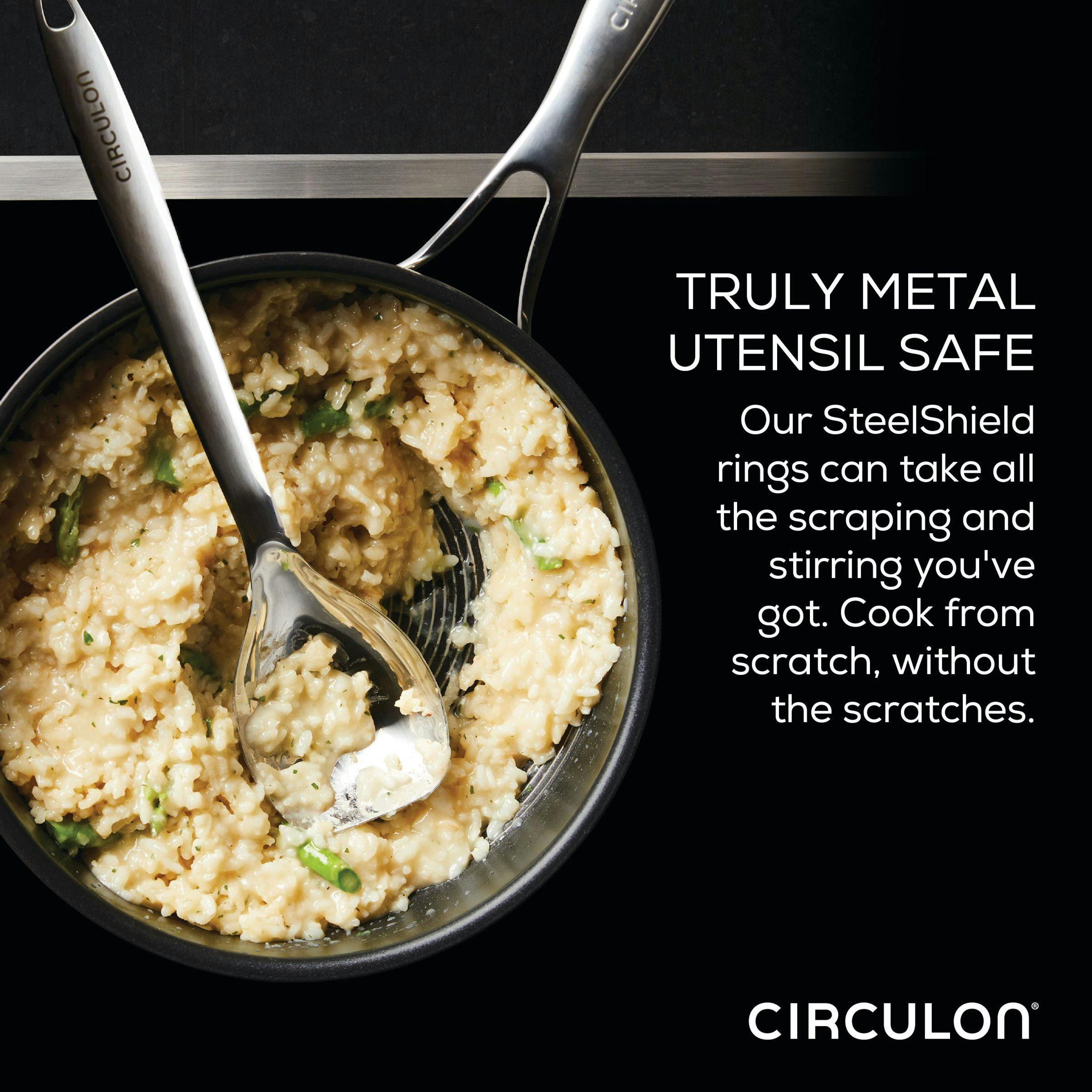 Circulon Nonstick Stainless Steel 10.25in Frying Pan 