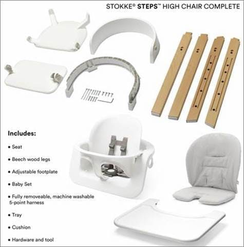Stokke Steps™ High Chair Complete