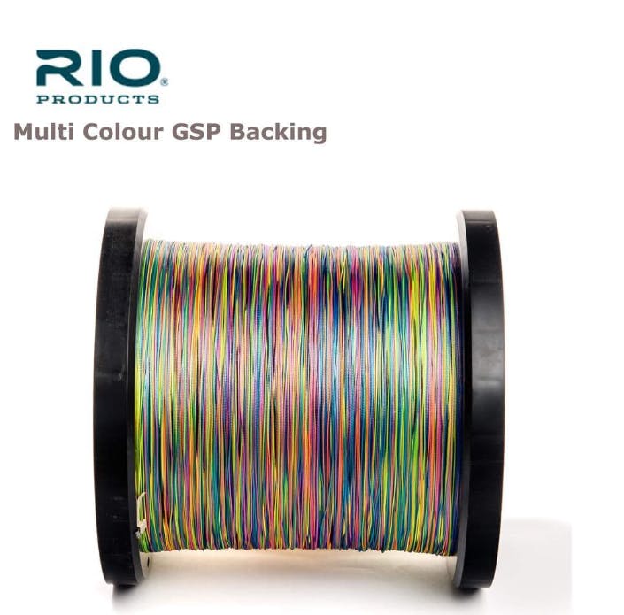 RIO Multi Color GSP Backing · 65 lbs · 3200 yds. · Multicolor