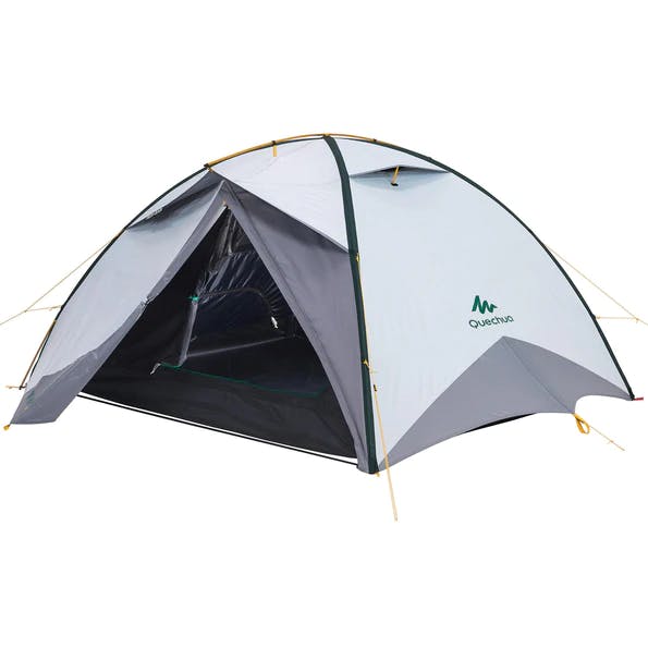 Decathlon Quickhiker Fresh Black 3P Tent Curated