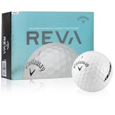 Callaway 2021 REVA Golf Balls · Pearl · One Dozen