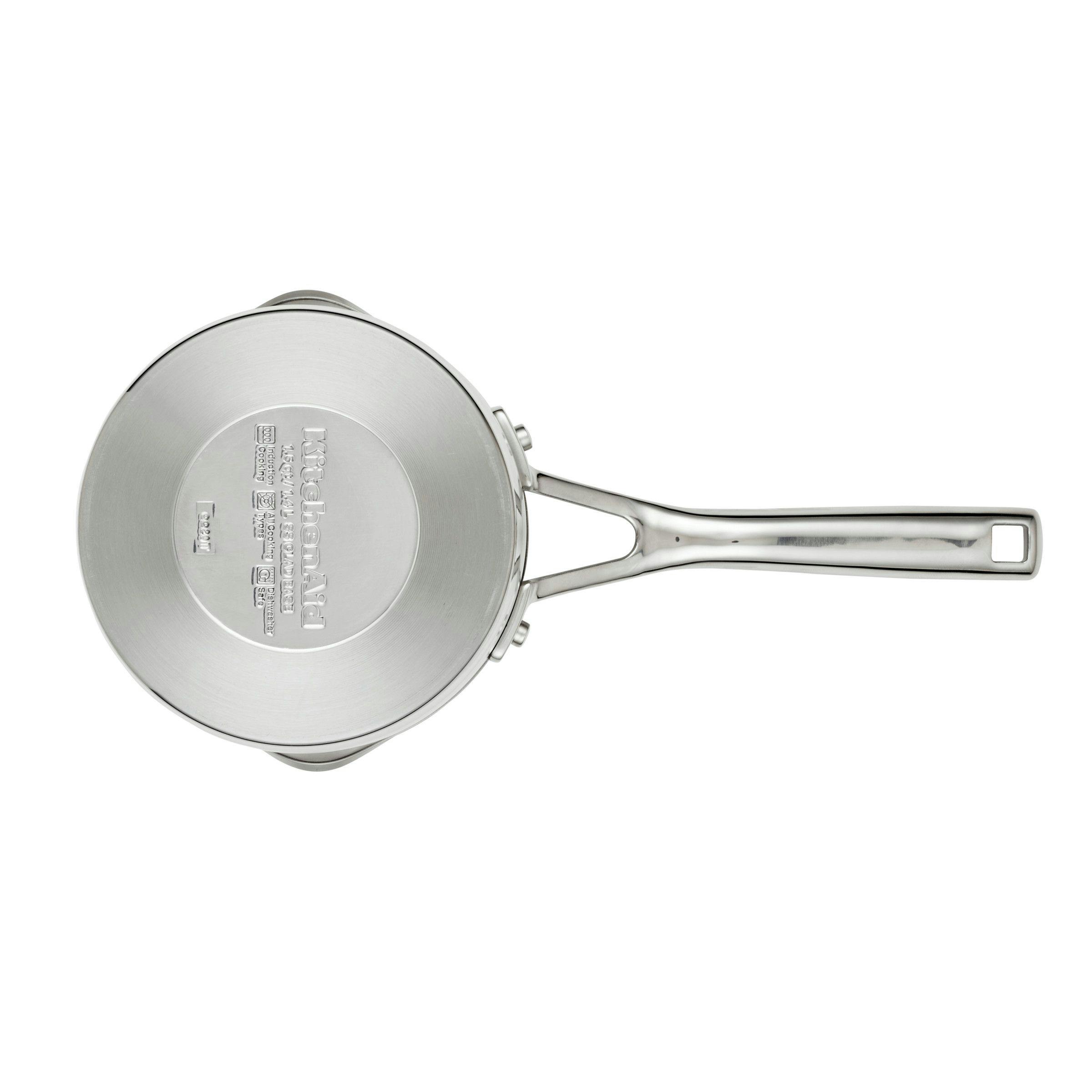 Kitchenaid Sauce Pan, Stainless Steel, 1 Quart