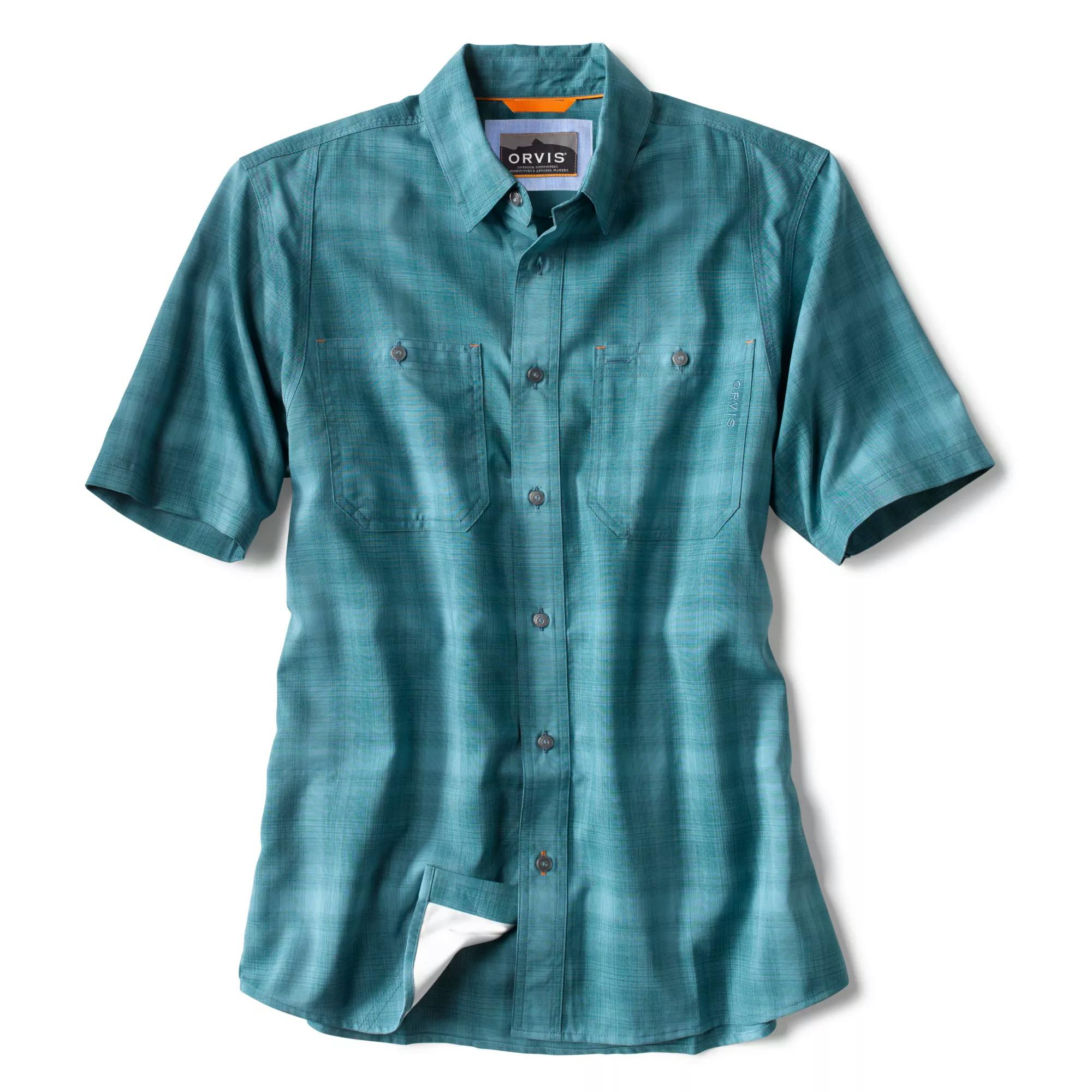 Orvis Men's Tech Chambray Short-Sleeved Work Shirt