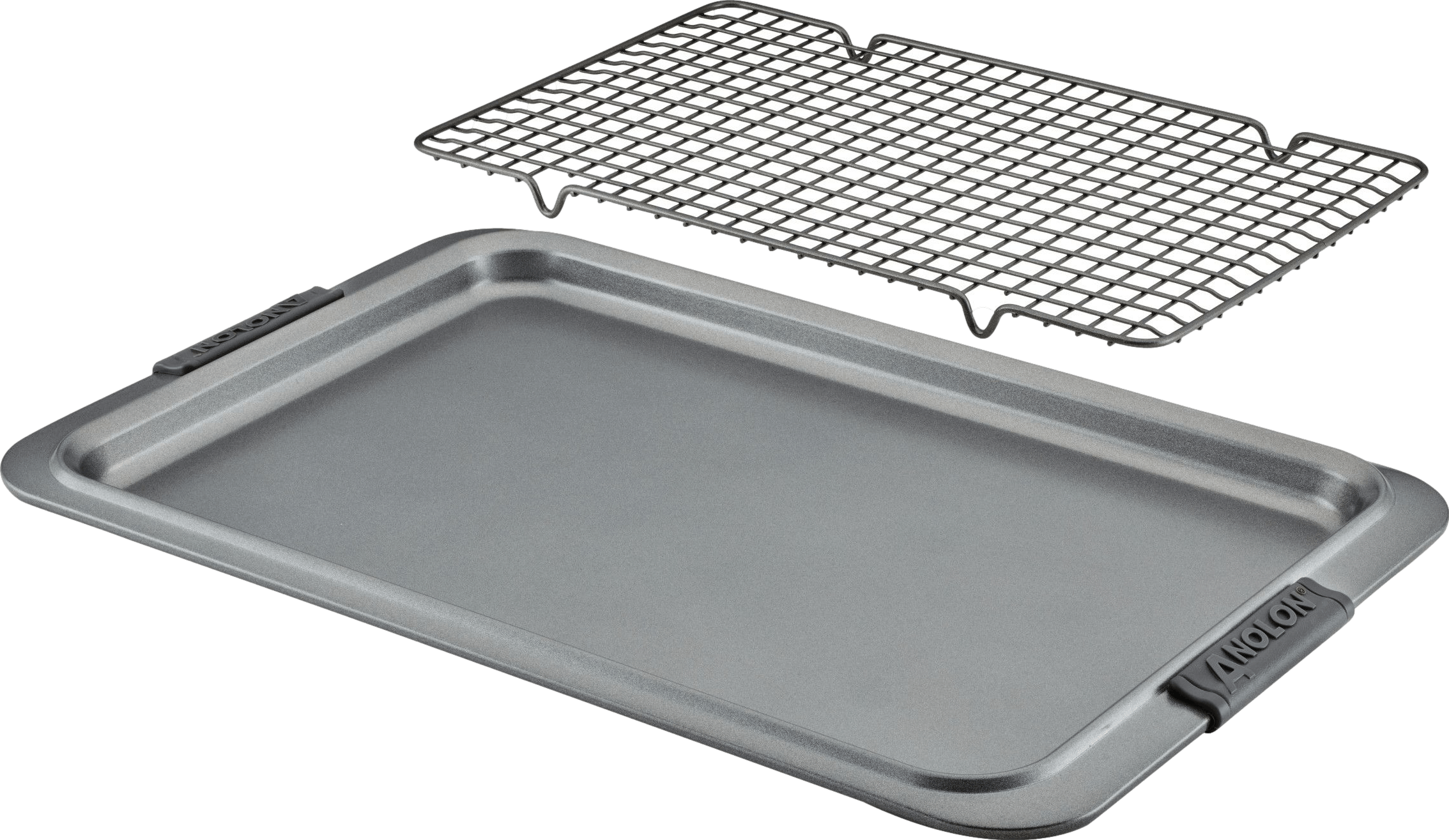 Circulon 11in x 17in Baking Sheet and Cooling R ack 3-Piece Se 