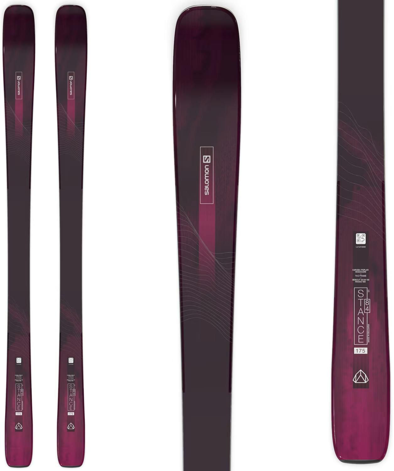 Salomon Stance W 84 Skis · Women's · 2023