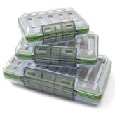 Double Sided Fly Box · Small · Clear