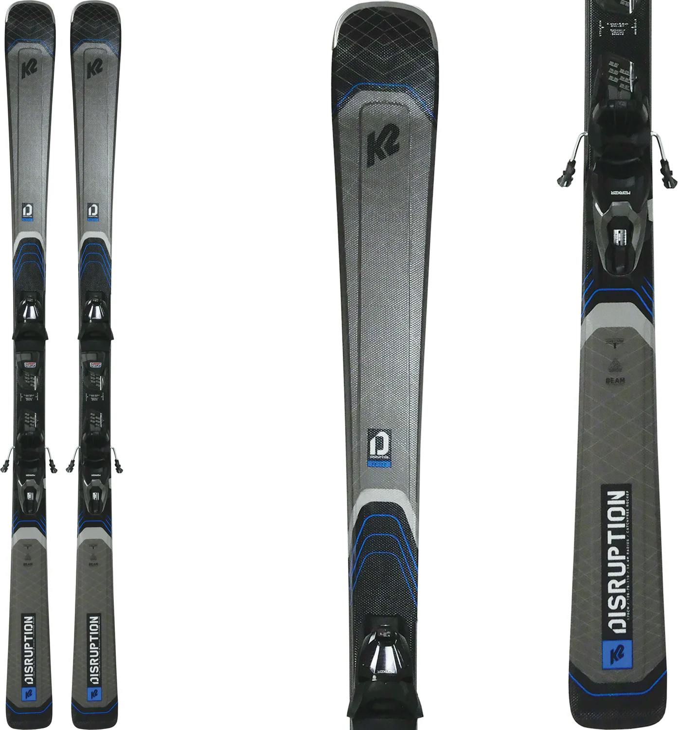 K2 Disruption 76 Skis ​+ M2 10 Quikclik Bindings · 2021 · 170 cm