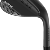 Cleveland Golf RTX Full Face Wedge · Left Handed · Steel · 58° · 9 · Black Satin