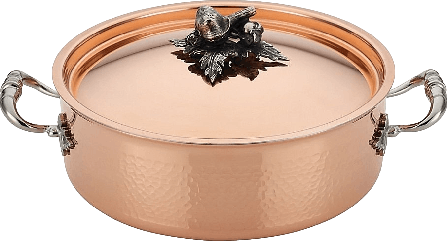 Ruffoni Opus Cupra 5.25 QT Copper Covered Braiser