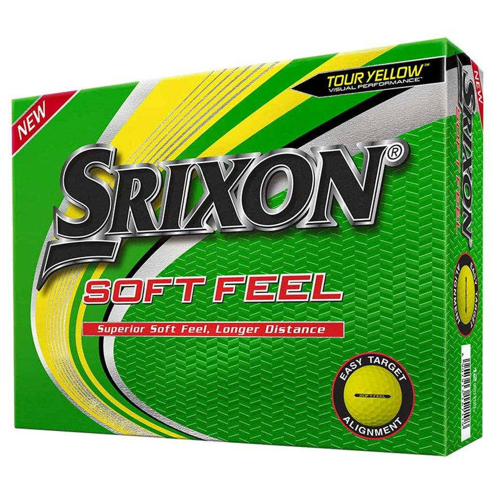 Srixon Soft Feel 12 Golf Balls 1 Dozen · Yellow