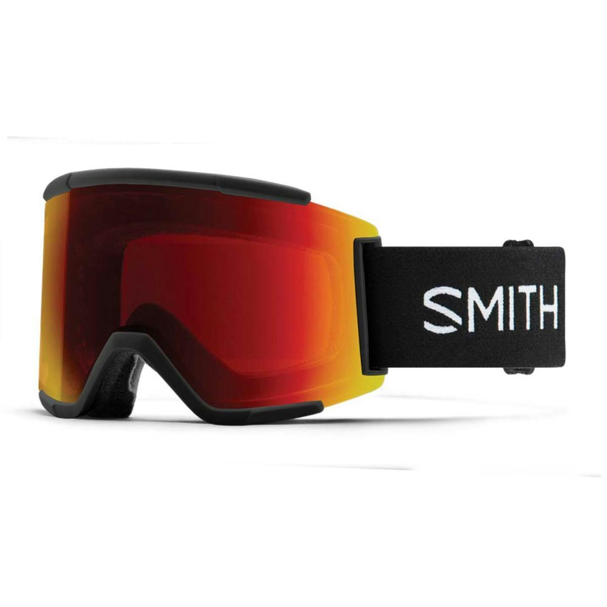 White Frame/Red Sol-X Mirror Smith Optics 2019 Men's Project Ski Goggle 