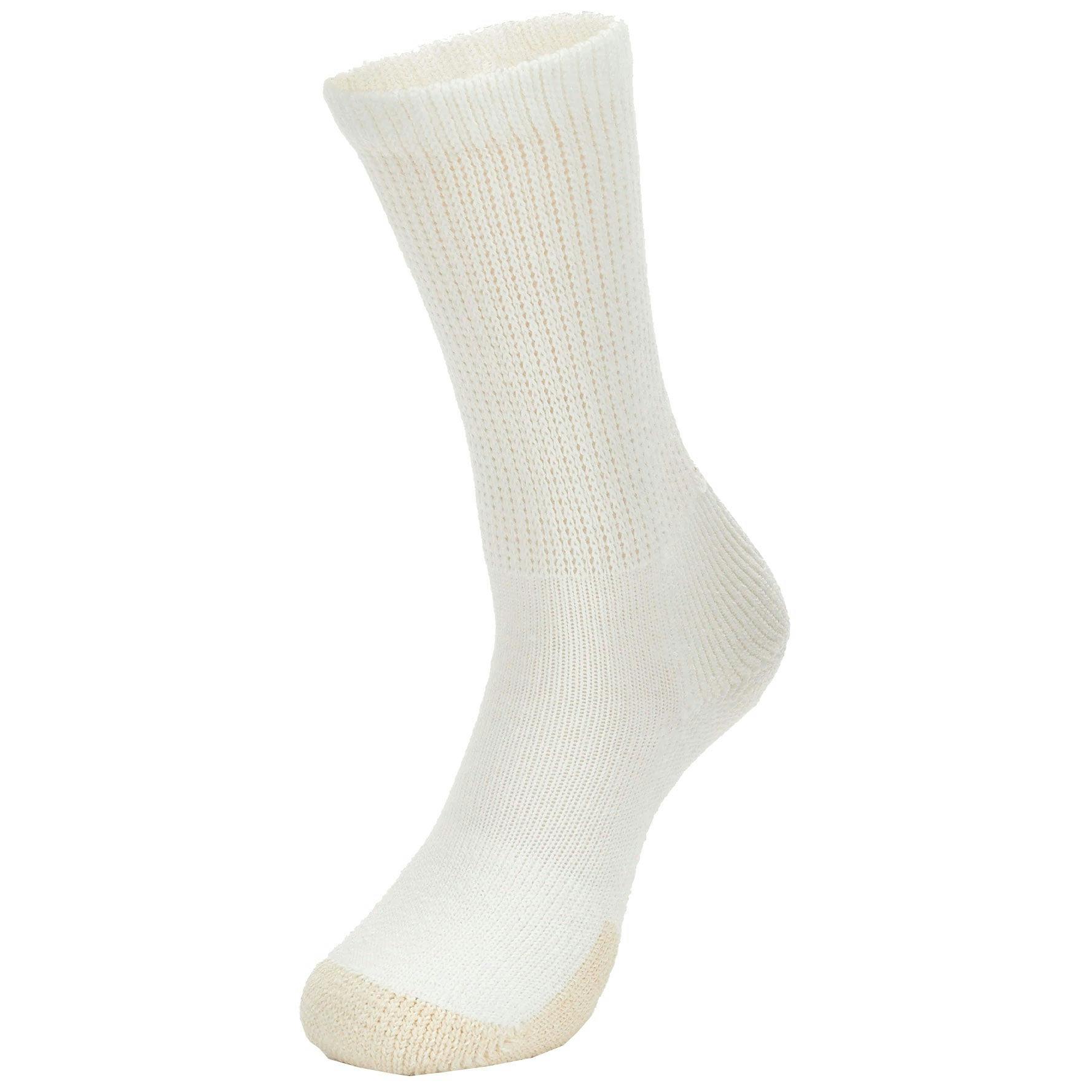 Thorlo Tennis Maximum Cushion Crew Socks - White / M