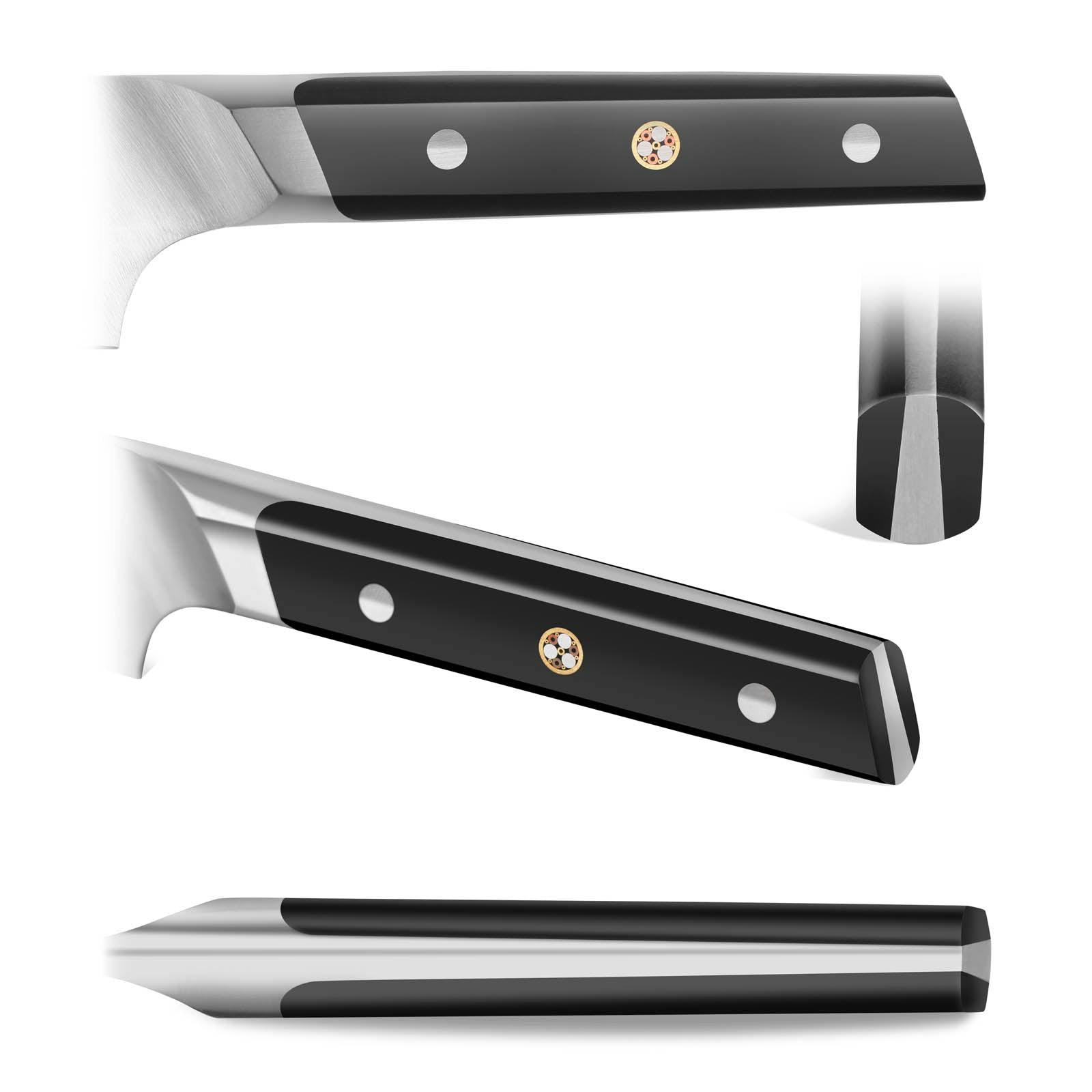 Cangshan TC Series Swedish Sandvik Steel Forged 6-Piece Steak Knife Block Set