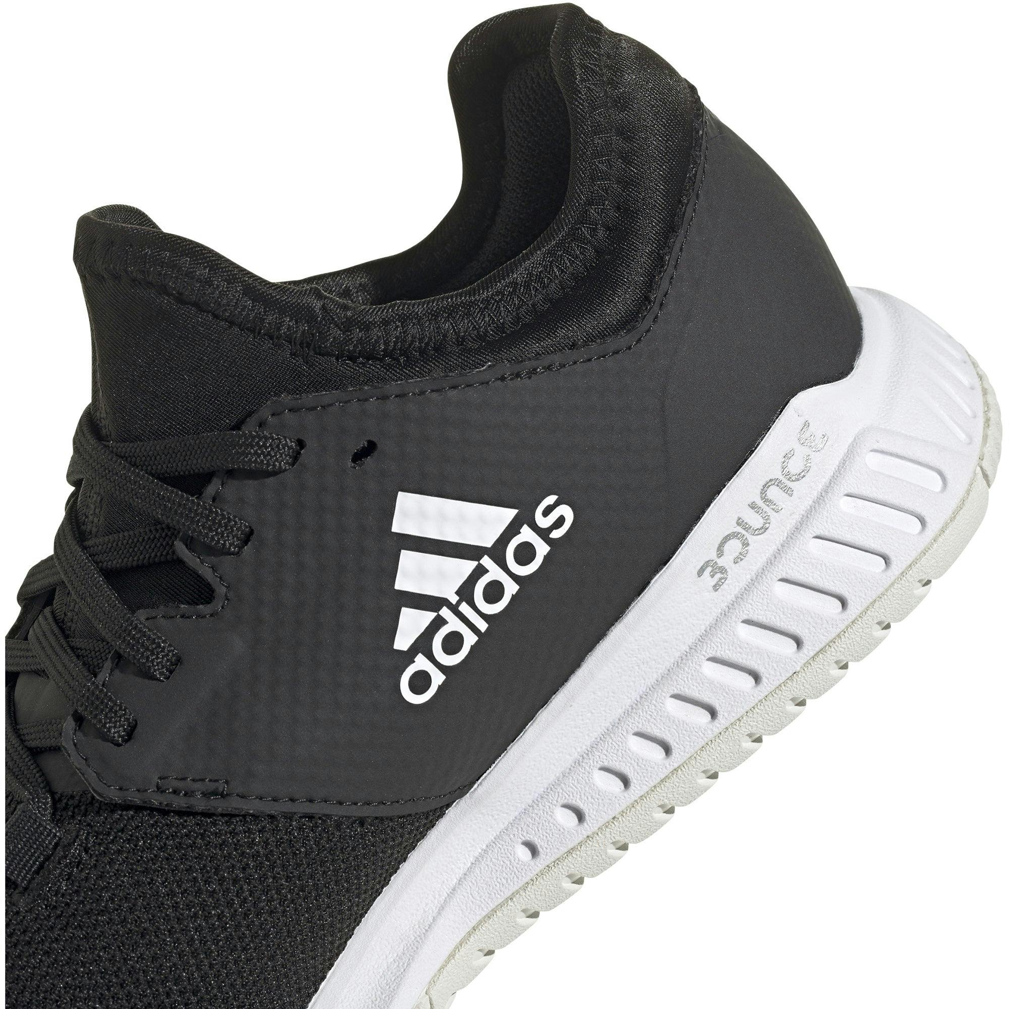 Adidas Court Team Bounce Womens Tennis Shoes - BLK/WT/SLVR 001 / B Medium / 10.5