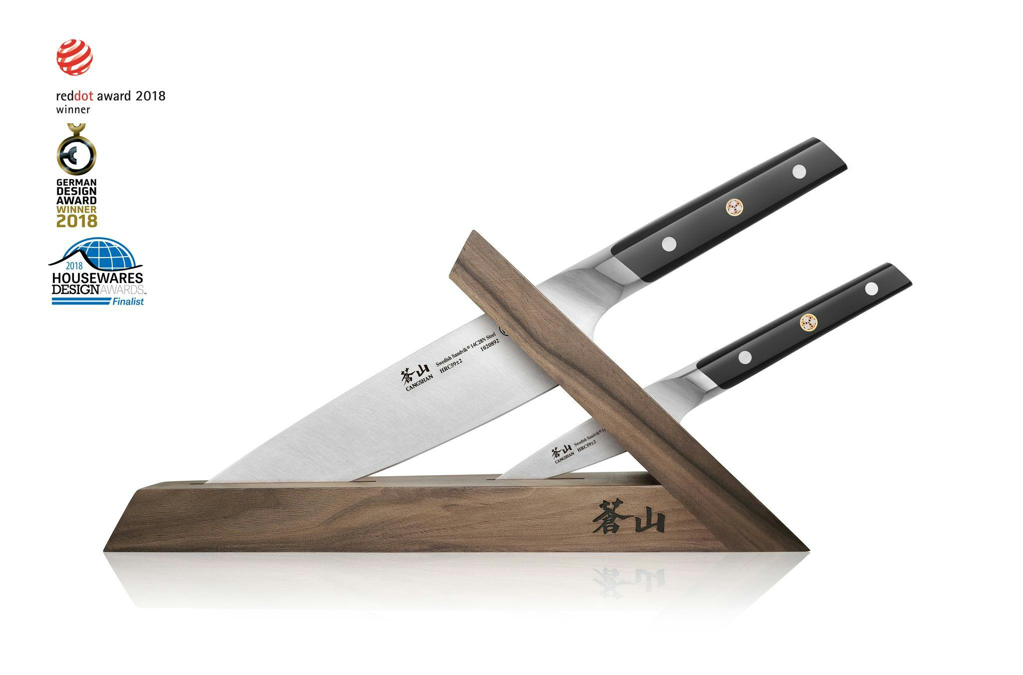 Cangshan TC Series 3pc TAI Knife Block Set