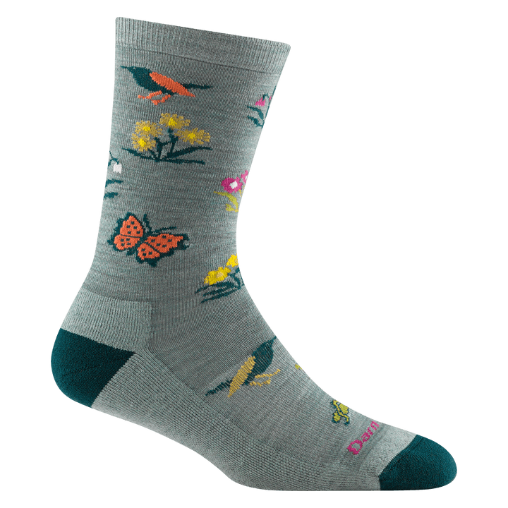 Darn Tough Women's Cottage Bloom Crew Lightweight with Cushion Sock