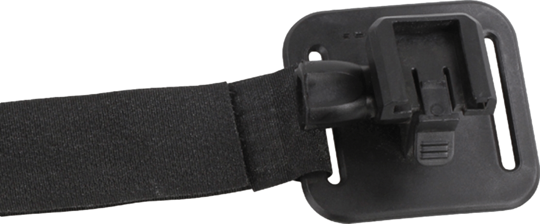 Serfas Universal Headlight Helmet Bracket · One Size · Black