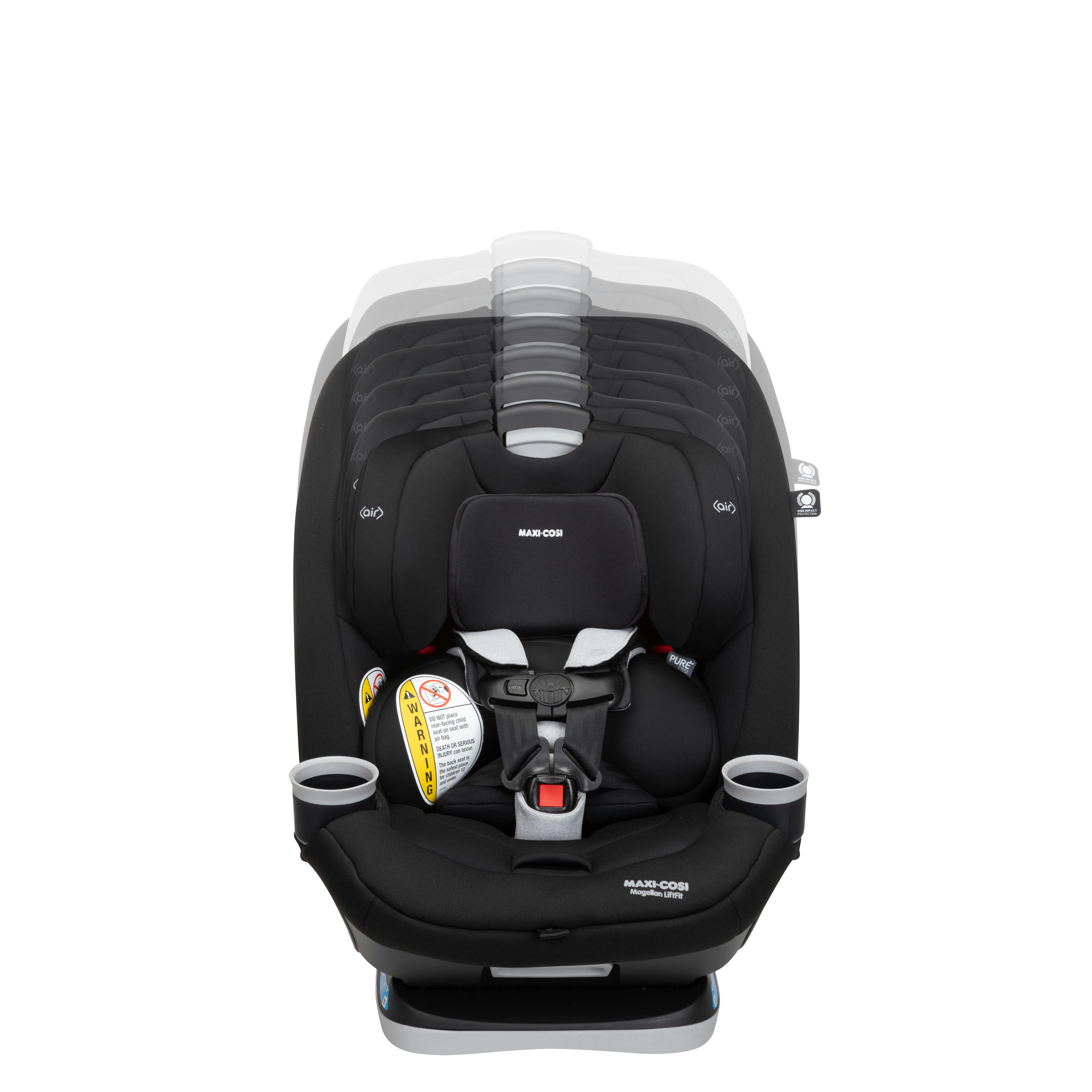 Maxi-Cosi Magellan LiftFit All-in-One Convertible Car Seat · Essential Black