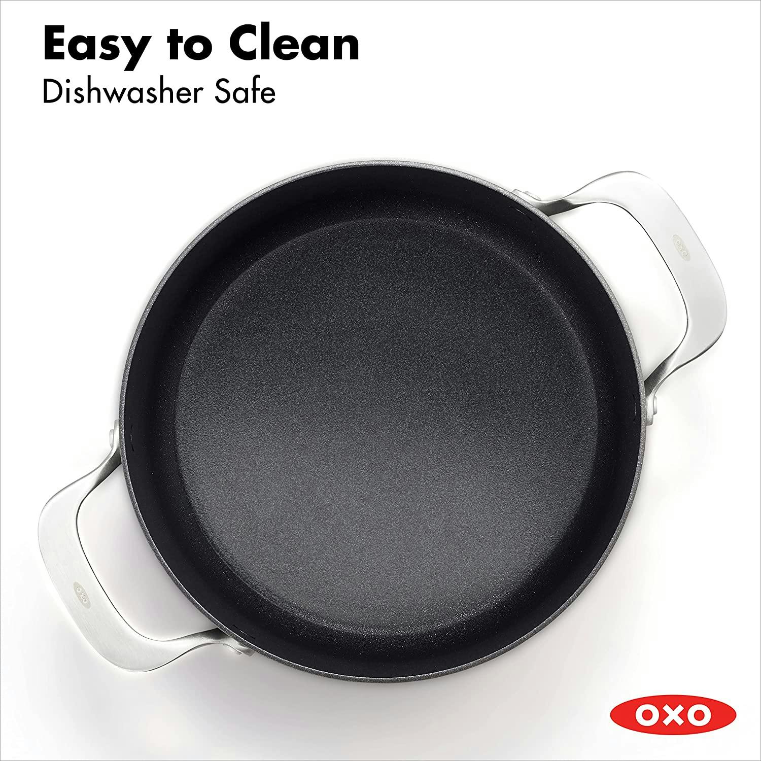 OXO Ceramic Professional Non-stick 5 QT Casserole with Lid