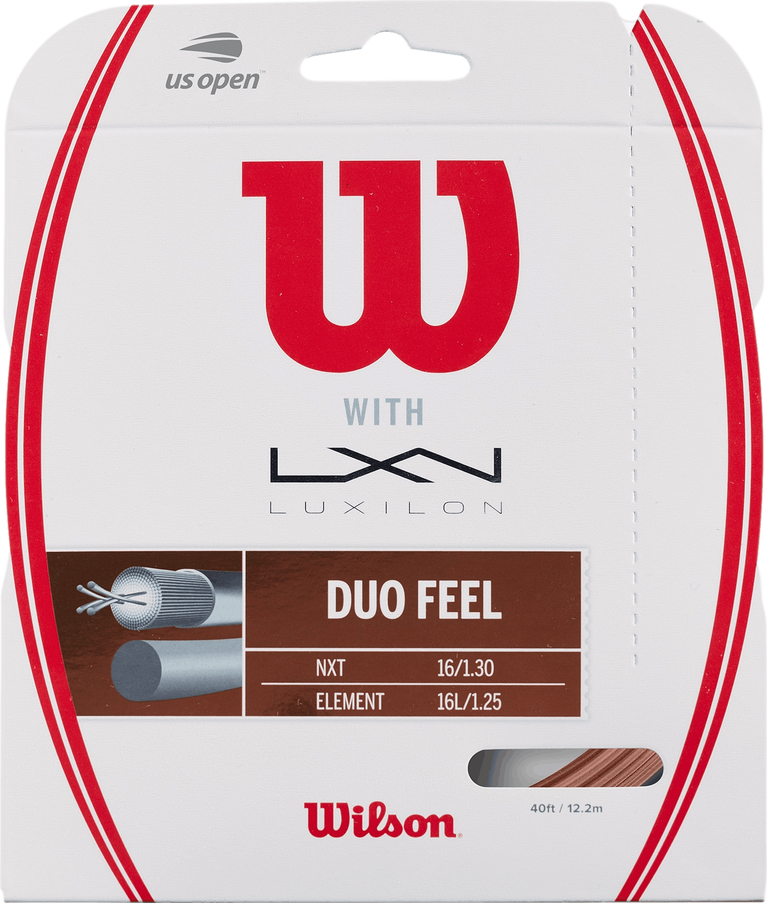 Wilson Duo Feel String · 16L/16g · Bronze/Natural