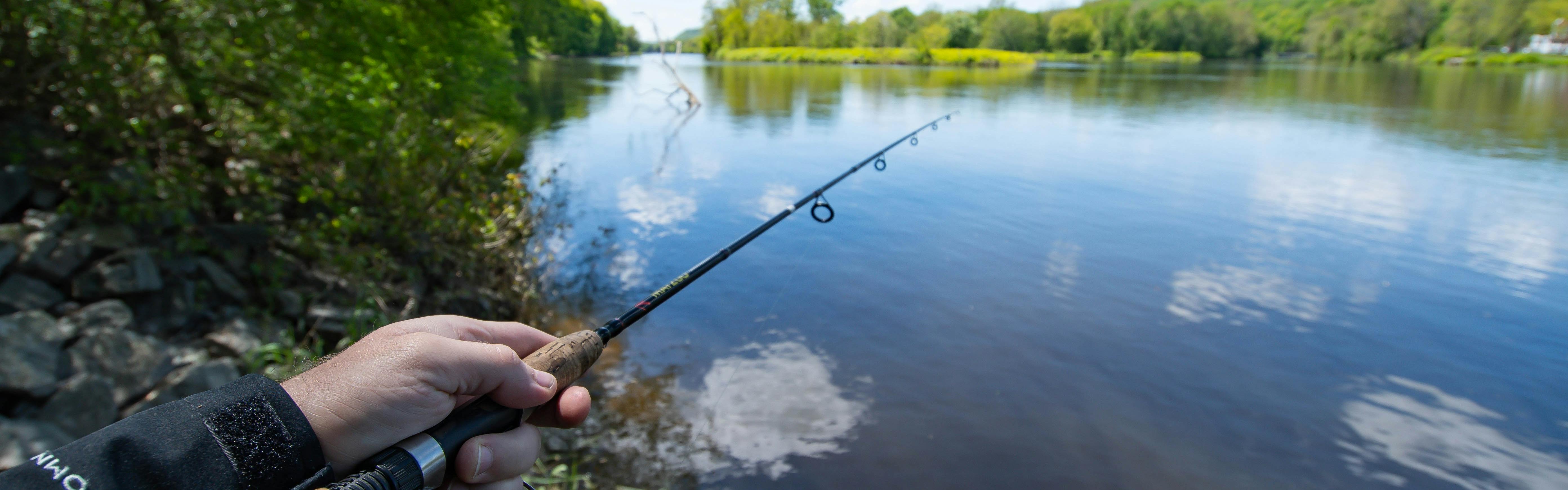 Leisure Sports Fishing Equipment Aluminum Fishing Rod in the Fishing  Equipment department at