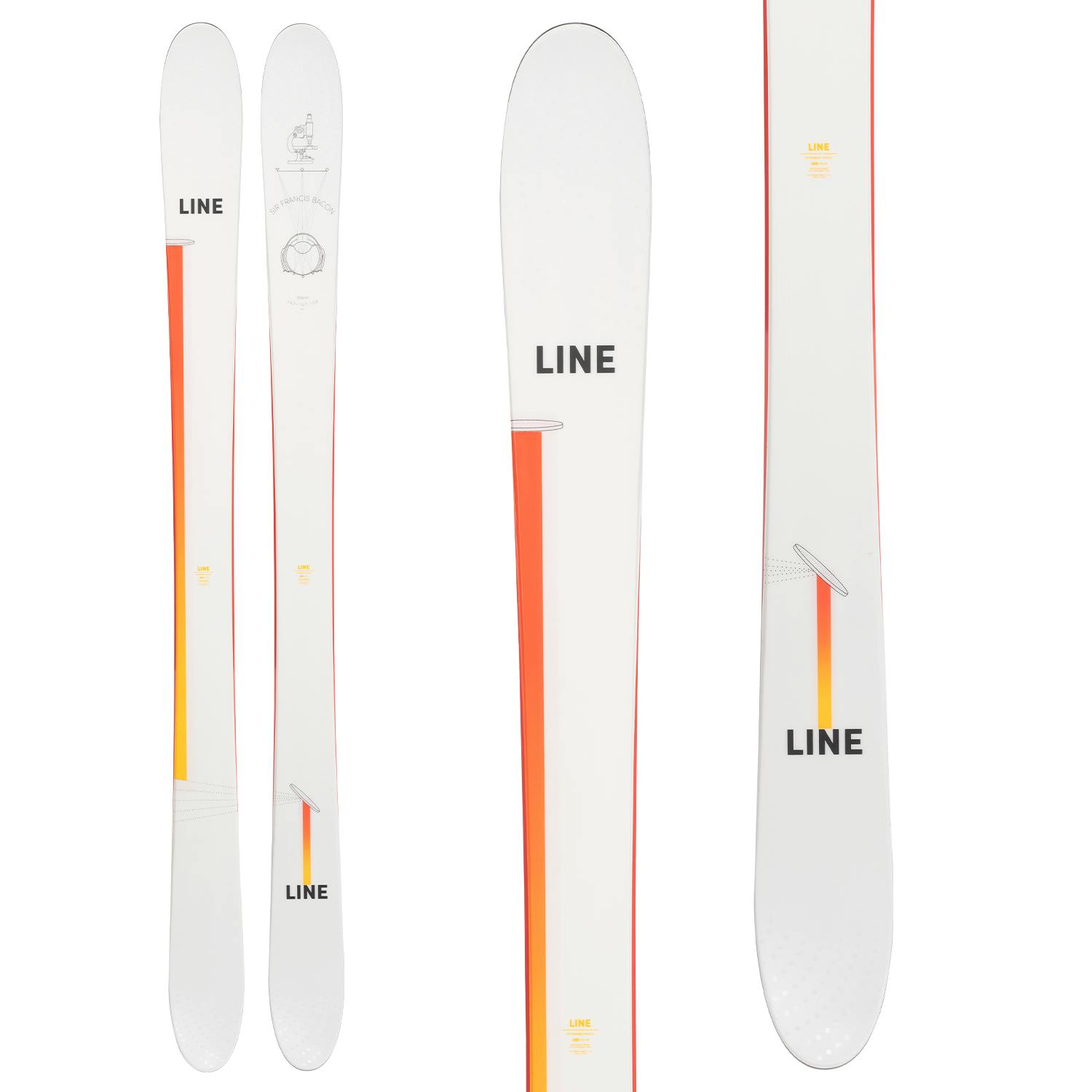 Line Sir Francis Bacon Skis · 2022 | Curated.com