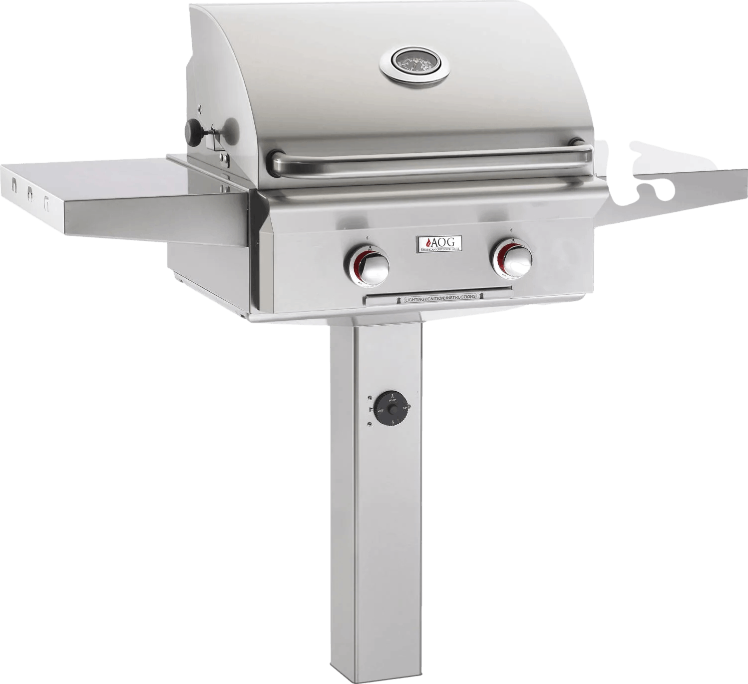 American Outdoor Grill L-Series Gas Grill with Rotisserie and Single Side Burner · 36 in. · Propane