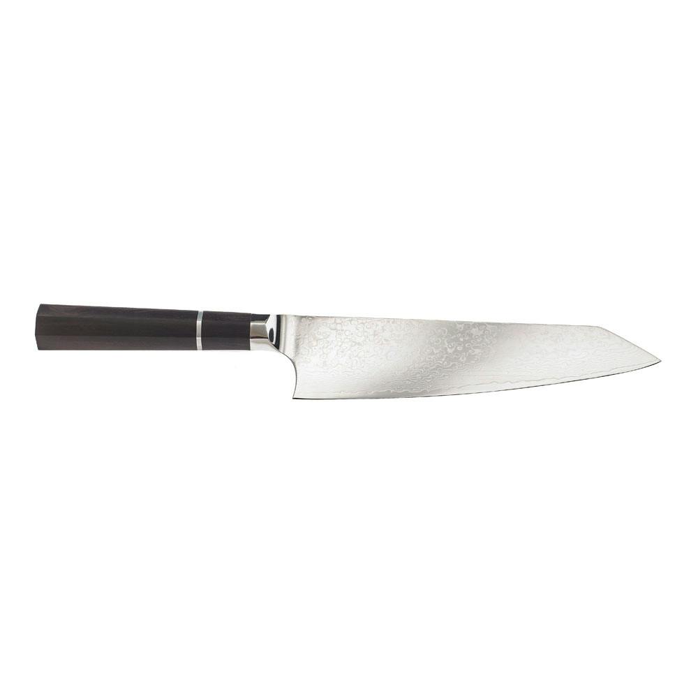 Mercer Culinary 8 Damascus Chef's Knife, Octagonal Ebony Wood Handle · 8  Inch