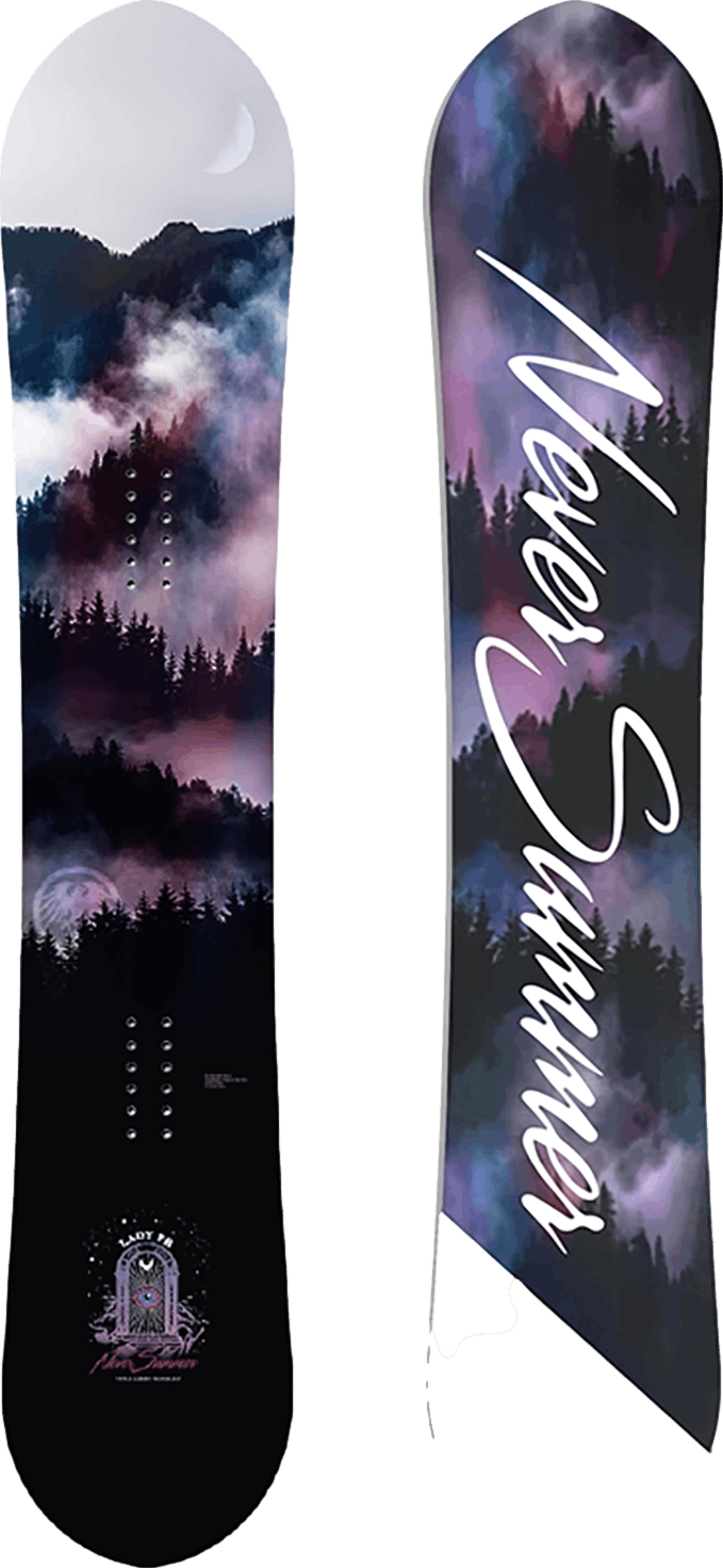 best never summer snowboard