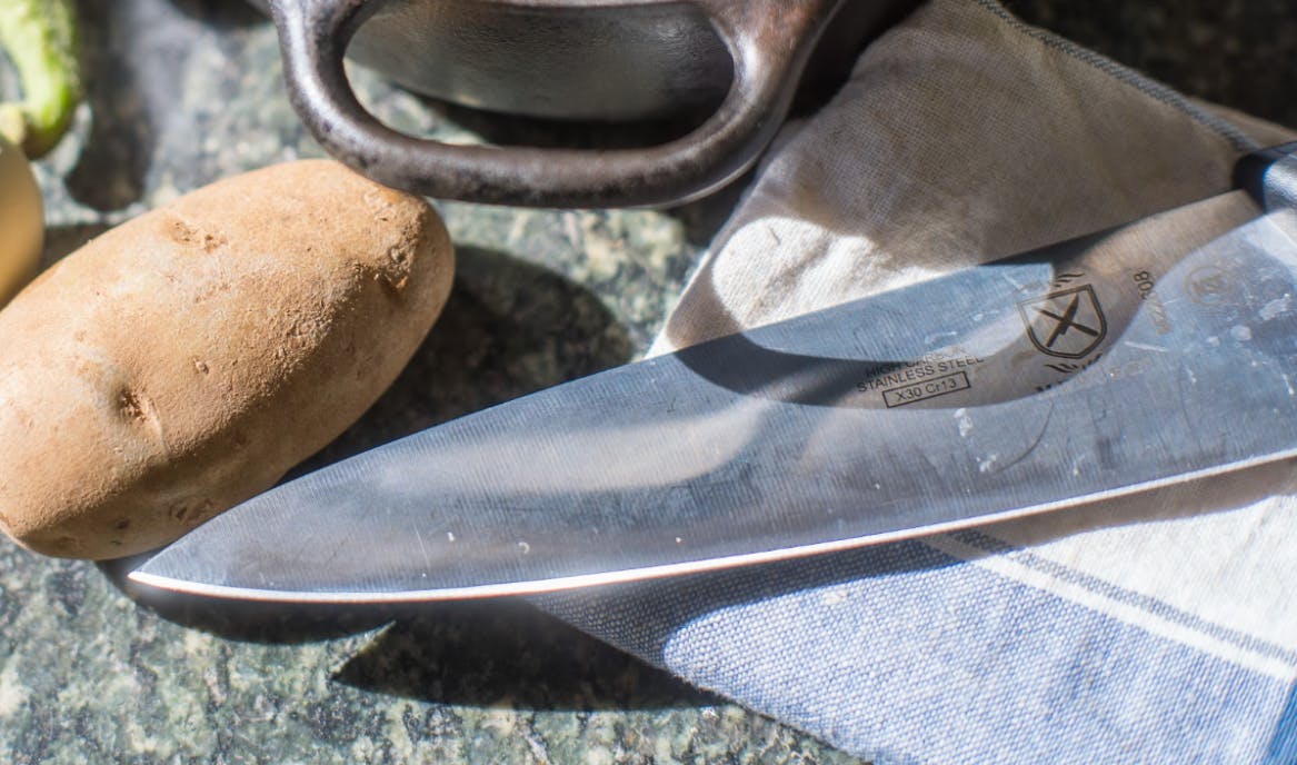 The Mercer Millennia 8-Inch Chef’s Knife.