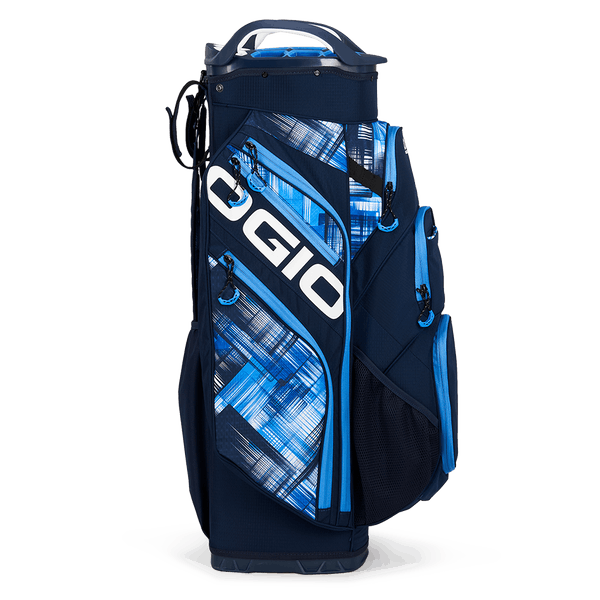 OGIO 2023 Woode Cart Bag Blue Hash