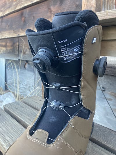 Outside of the K2 Maysis Snowboard Boots · 2022. 