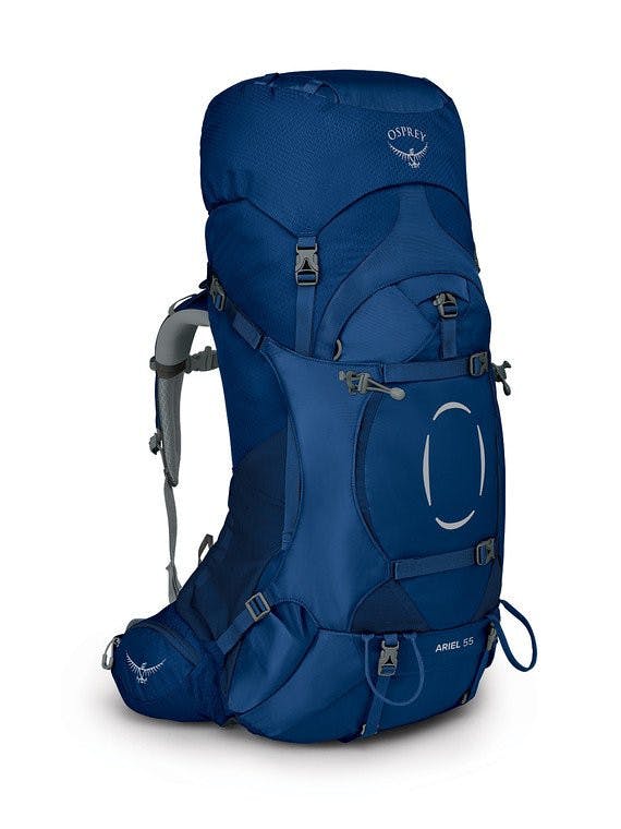 Osprey Ariel 55 Backpack- Women's · Ceramic Blue